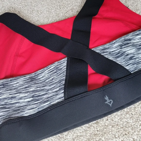 NWT Torrid Active Red and Gray Performance Sports Bra 1 - Picture 9 of 9